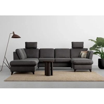 HOME AFFAIRE Trelleborg U-Form Sofa - Grau - 307x86x213 cm HOME AFFAIRE Trelleborg U-Form Sofa - Grau - 307x86x213 cm