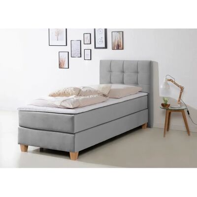 HOME AFFAIRE Moulay Samtstoff Boxspringbett - Boxspringbett HOME AFFAIRE Moulay Samtstoff Boxspringbett - Boxspringbett