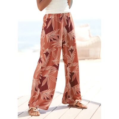LASCANA Modell 44 - Bunte Palazzo-Hosen mit Alloverprint LASCANA Modell 44 - Bunte Palazzo-Hosen mit Alloverprint
