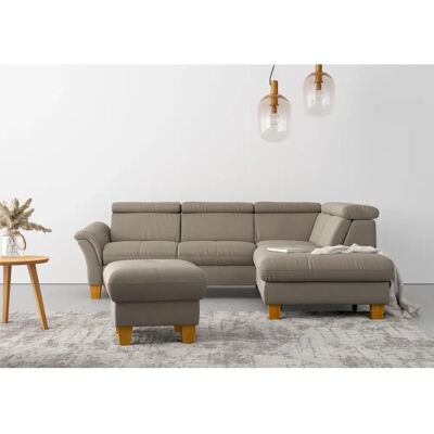 HOME AFFAIRE Lindgren L-Form Sofa - Ottomane rechts - Luxus-Mikrofaser Florence HOME AFFAIRE Lindgren L-Form Sofa - Ottomane rechts - Luxus-Mikrofaser Florence