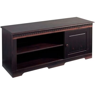 Home Affaire Dunkelbraune Landhaus-Kommode - 130cm x 55cm x 45cm Home Affaire Dunkelbraune Landhaus-Kommode - 130cm x 55cm x 45cm