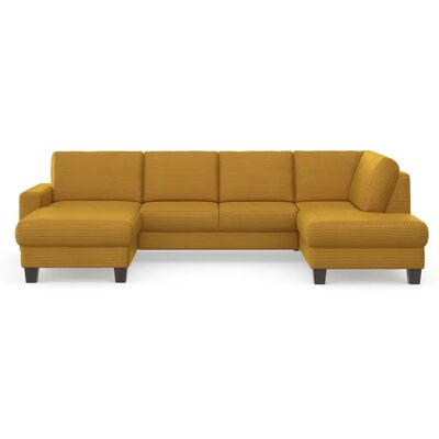 HOME AFFAIRE Sommer U-Form Sofa - Breitcord, Recamiere links, 314x91x170 cm HOME AFFAIRE Sommer U-Form Sofa - Breitcord, Recamiere links, 314x91x170 cm