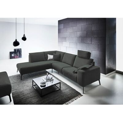 INOSIGN Bellini L-Form Sofa - Recamiere, Mikrofaser, Elektrische Kopfstütze INOSIGN Bellini L-Form Sofa - Recamiere, Mikrofaser, Elektrische Kopfstütze