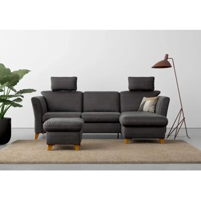 HOME AFFAIRE Trelleborg L-Form Sofa - Recamiere, Bettfunktion, Stauraum HOME AFFAIRE Trelleborg L-Form Sofa - Recamiere, Bettfunktion, Stauraum