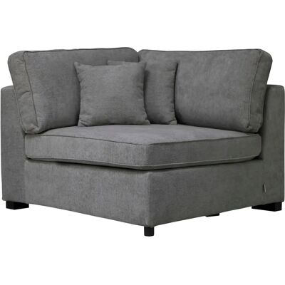 Guido Maria Kretschmer Skara Modulsofa Element - Eckteil links, Grau Guido Maria Kretschmer Skara Modulsofa Element - Eckteil links, Grau