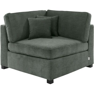 Guido Maria Kretschmer Skara Sofaelement - Modular, Samtvelours, Schwarze Beine Guido Maria Kretschmer Skara Sofaelement - Modular, Samtvelours, Schwarze Beine
