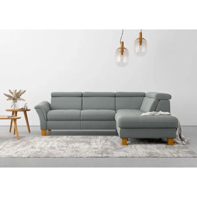 HOME AFFAIRE Lindgren Sofa - Chenille, Ottomane rechts, Bett, 249cm HOME AFFAIRE Lindgren Sofa - Chenille, Ottomane rechts, Bett, 249cm