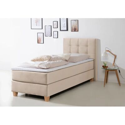 HOME AFFAIRE Moulay Beige Boxspringbett - Komplettbett HOME AFFAIRE Moulay Beige Boxspringbett - Komplettbett