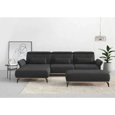 PLACES OF STYLE Fjord L-Form Sofa - Hochwertiger Polyester PLACES OF STYLE Fjord L-Form Sofa - Hochwertiger Polyester