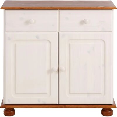 HOME AFFAIRE Mette Sideboard - Massivholz, 1 Einlegeboden, 2 Schränke, 1 Schublade HOME AFFAIRE Mette Sideboard - Massivholz, 1 Einlegeboden, 2 Schränke, 1 Schublade