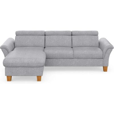 HOME AFFAIRE Lindgren L-Form Sofa - Struktur, links Recamiere HOME AFFAIRE Lindgren L-Form Sofa - Struktur, links Recamiere
