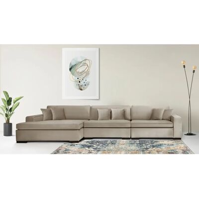 Guido Maria Kretschmer Home & Living Skara L-Form Velvet Couch - Sofa Guido Maria Kretschmer Home & Living Skara L-Form Velvet Couch - Sofa