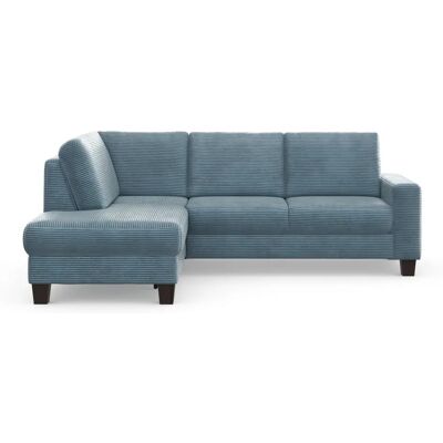 HOME AFFAIRE Sommer L-Form Sofa - Blau/Grau - L-förmiges Design HOME AFFAIRE Sommer L-Form Sofa - Blau/Grau - L-förmiges Design