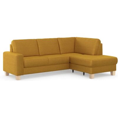 HOME AFFAIRE Sommer L-Form Sofa - Breitcord - Ottomane rechts - Ohne Bettfunktion HOME AFFAIRE Sommer L-Form Sofa - Breitcord - Ottomane rechts - Ohne Bettfunktion