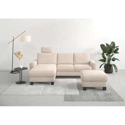 HOME AFFAIRE Sommer L-Form Sofa - Stoff, 249cm HOME AFFAIRE Sommer L-Form Sofa - Stoff, 249cm