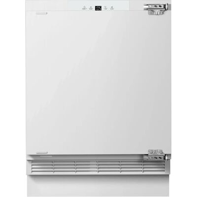 Hanseatic Einbaukühlschrank - HEKS8260GD - Silber - 104L Kühlraum - 17L Gefrierraum - Rechtsanschlag - Energieklasse D Hanseatic Einbaukühlschrank - HEKS8260GD - Silber - 104L Kühlraum - 17L Gefrierraum - Rechtsanschlag - Energieklasse D