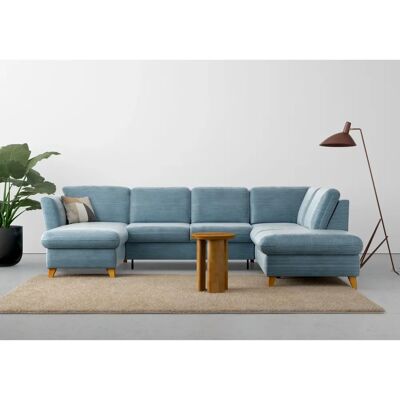 HOME AFFAIRE Trelleborg U-Form Sofa - Mit Bett & Stauraum HOME AFFAIRE Trelleborg U-Form Sofa - Mit Bett & Stauraum