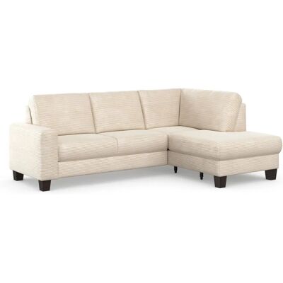 HOME AFFAIRE Summer L-Form Beige Sofa - L-Form Design HOME AFFAIRE Summer L-Form Beige Sofa - L-Form Design
