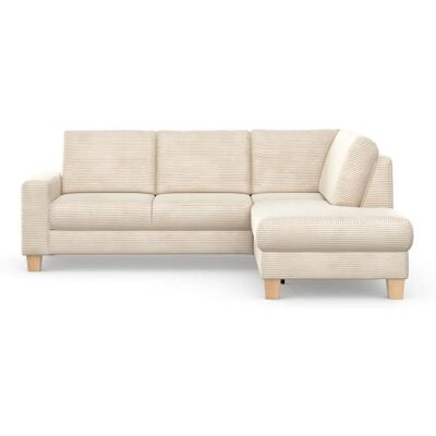 HOME AFFAIRE Sommer L-Form Sofa - Bezug Breitcord HOME AFFAIRE Sommer L-Form Sofa - Bezug Breitcord