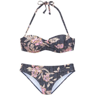 SUNSEEKER Gr. 36 - Floral Grafik Bandeau-Bikini SUNSEEKER Gr. 36 - Floral Grafik Bandeau-Bikini