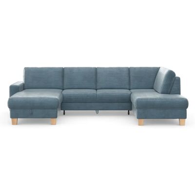 HOME AFFAIRE Sommer U-Form Sofa - Recamiere, Bettfunktion, 6.5 Sit, 314cm HOME AFFAIRE Sommer U-Form Sofa - Recamiere, Bettfunktion, 6.5 Sit, 314cm