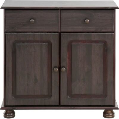 HOME AFFAIRE Mette Dunkelbraun Sideboard - Sideboard HOME AFFAIRE Mette Dunkelbraun Sideboard - Sideboard