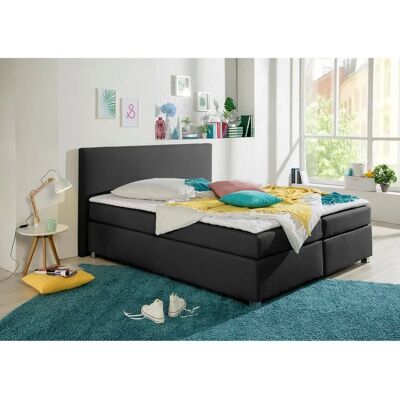 INOSIGN Eliana Grau Boxspringbett - 180x220cm - Komplettbett INOSIGN Eliana Grau Boxspringbett - 180x220cm - Komplettbett