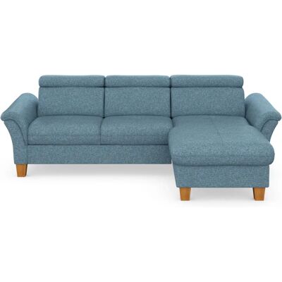 HOME AFFAIRE Lindgren L-Form Sofa - Modernes Blaues Wohnzimmermöbel HOME AFFAIRE Lindgren L-Form Sofa - Modernes Blaues Wohnzimmermöbel