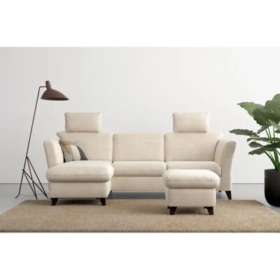 HOME AFFAIRE Trelleborg L-Form Beige Sofa HOME AFFAIRE Trelleborg L-Form Beige Sofa