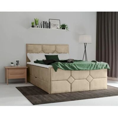 Leonique Ambre 180x200cm Boxspringbett - Bett Leonique Ambre 180x200cm Boxspringbett - Bett