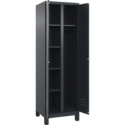 C+P Stahlspeicher-Schrank - 1 Modul, Grau, 600mm Breit - Industriegebrauch C+P Stahlspeicher-Schrank - 1 Modul, Grau, 600mm Breit - Industriegebrauch