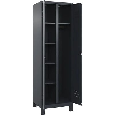 C+P Stahllager für Reinigungsmittel Classic PLUS, 1 Modul, Grau - Aufbewahrungsschrank C+P Stahllager für Reinigungsmittel Classic PLUS, 1 Modul, Grau - Aufbewahrungsschrank