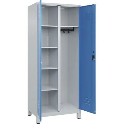 C+P Stahlschrank – 1 Modul, Hellgrau / Hellblau, 800 mm breit C+P Stahlschrank – 1 Modul, Hellgrau / Hellblau, 800 mm breit