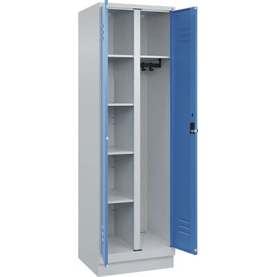 C+P Classic PLUS Aufbewahrungsschrank - 1 Modul, Hellgrau/Blau C+P Classic PLUS Aufbewahrungsschrank - 1 Modul, Hellgrau/Blau