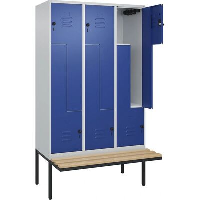 C+P Hellgrau / Genciana Blau Z Classic PLUS Schrank C+P Hellgrau / Genciana Blau Z Classic PLUS Schrank