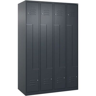 C+P Stahlschrank mit 4 Fächern - Classic PLUS C+P Stahlschrank mit 4 Fächern - Classic PLUS
