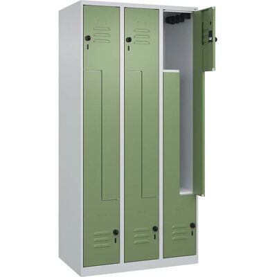 C+P Hellgrau / Resedagrün Z Classic PLUS Schließfach - Industrie C+P Hellgrau / Resedagrün Z Classic PLUS Schließfach - Industrie