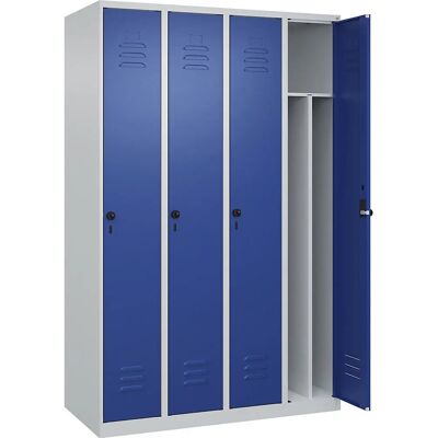 C+P Schrank Classic PLUS - Hellgrau / Gencianblau - 4 Module C+P Schrank Classic PLUS - Hellgrau / Gencianblau - 4 Module