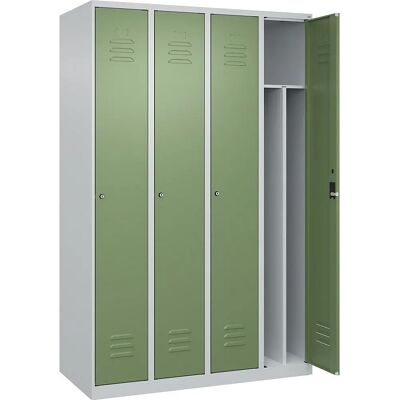 C+P Stahlschrank mit 4 Fächern - Classic PLUS C+P Stahlschrank mit 4 Fächern - Classic PLUS