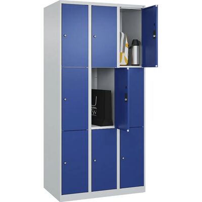 C+P Schließfachschrank Classic PLUS, 9 Fächer - Spind C+P Schließfachschrank Classic PLUS, 9 Fächer - Spind