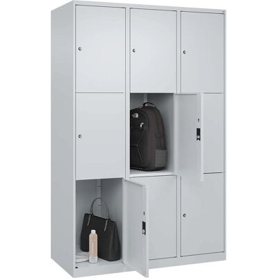 C+P Stahlschrank 3 Fächer Classic PLUS - 9 Ablagen C+P Stahlschrank 3 Fächer Classic PLUS - 9 Ablagen