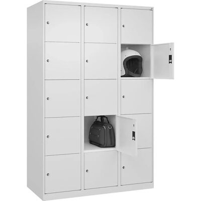 C+P Schrank mit 15 Fächern, Weiß, Classic PLUS C+P Schrank mit 15 Fächern, Weiß, Classic PLUS