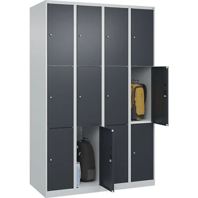 C+P Stahlschrank 12 Fächer - Aufbewahrungsschrank C+P Stahlschrank 12 Fächer - Aufbewahrungsschrank