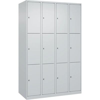 C+P Stahlschrank 4 Module Hellgrau - Kleiderschrank C+P Stahlschrank 4 Module Hellgrau - Kleiderschrank