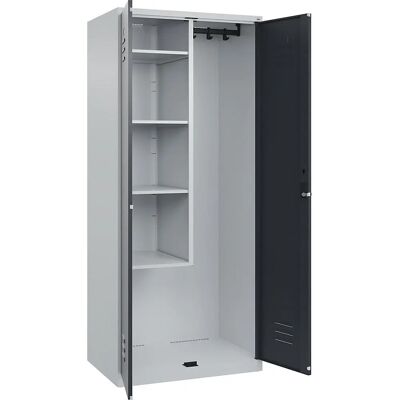 C+P Hellgrauer Staubschrank - Classic PLUS - Aufbewahrungsschrank C+P Hellgrauer Staubschrank - Classic PLUS - Aufbewahrungsschrank