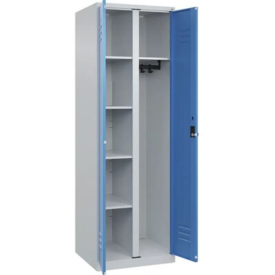 C+P Stahlspeicher Schrank - Hellgrau / Hellblau - Classic PLUS C+P Stahlspeicher Schrank - Hellgrau / Hellblau - Classic PLUS