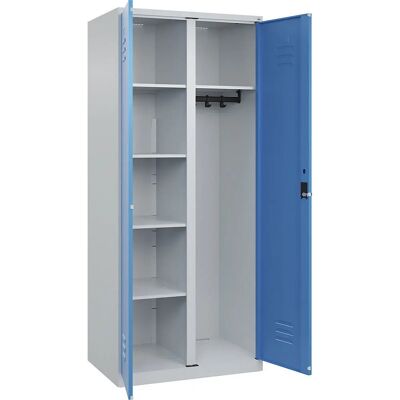 C+P Hellgrau/Hellblau Lager Schrank - Verstellbare Regale - CLASSIC PLUS C+P Hellgrau/Hellblau Lager Schrank - Verstellbare Regale - CLASSIC PLUS