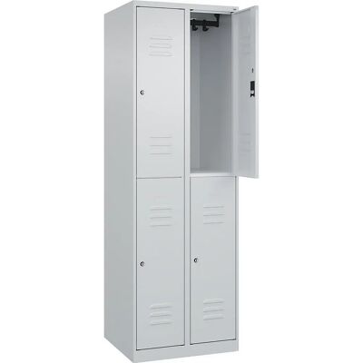 C+P Stahlschrank mit Zwei Ebenen - Classic PLUS C+P Stahlschrank mit Zwei Ebenen - Classic PLUS