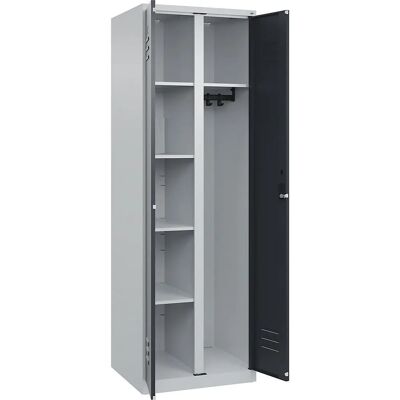 C+P Stahlspeicher-Schrank - Hellgrau, 600mm Breit - Classic PLUS C+P Stahlspeicher-Schrank - Hellgrau, 600mm Breit - Classic PLUS
