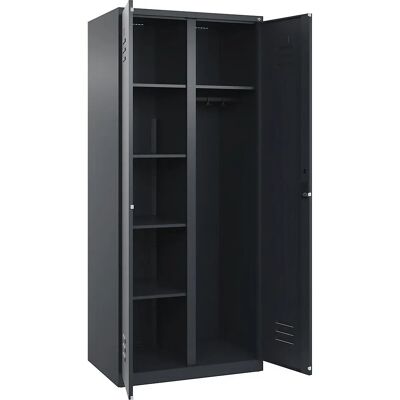 C+P Stahlspeicherschrank - Grau, 800mm, mit Schloss C+P Stahlspeicherschrank - Grau, 800mm, mit Schloss